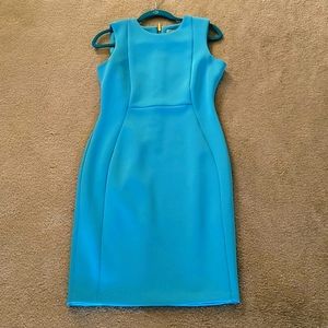 Carvin Klein scuba knit dress size 8